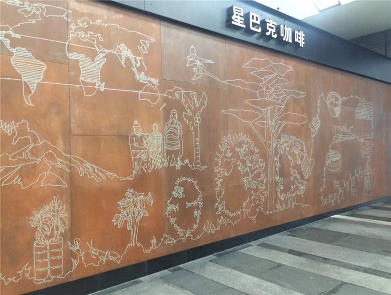 江海耐候钢幕墙